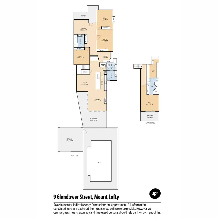 Floorplan of Homely house listing, 9 Glendower Street, Mount Lofty QLD 4350