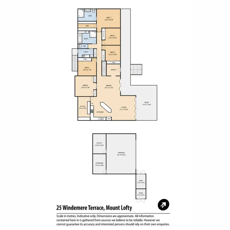 Floorplan of Homely house listing, 25 Windemere Terrace, Mount Lofty QLD 4350