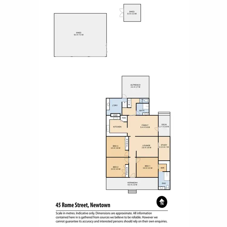 Floorplan of Homely house listing, 45 Rome Street, Newtown QLD 4350