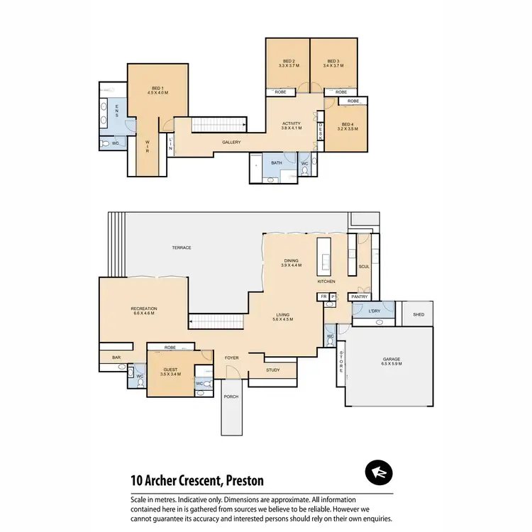 Floorplan of Homely house listing, 10 Archer Crescent, Preston QLD 4352