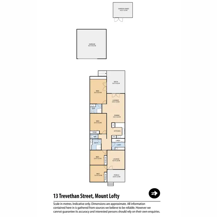 Floorplan of Homely house listing, 13 Trevethan Street, Mount Lofty QLD 4350