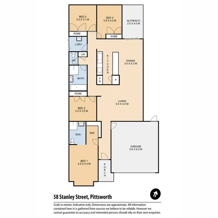 Floorplan of Homely house listing, 58 Stanley Street, Pittsworth QLD 4356