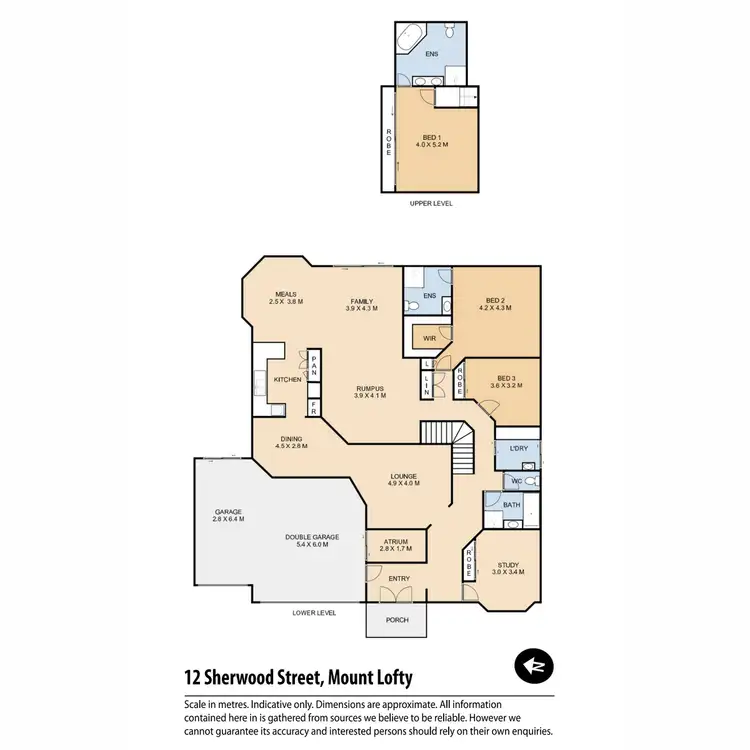 Floorplan of Homely house listing, 12 Sherwood Street, Mount Lofty QLD 4350