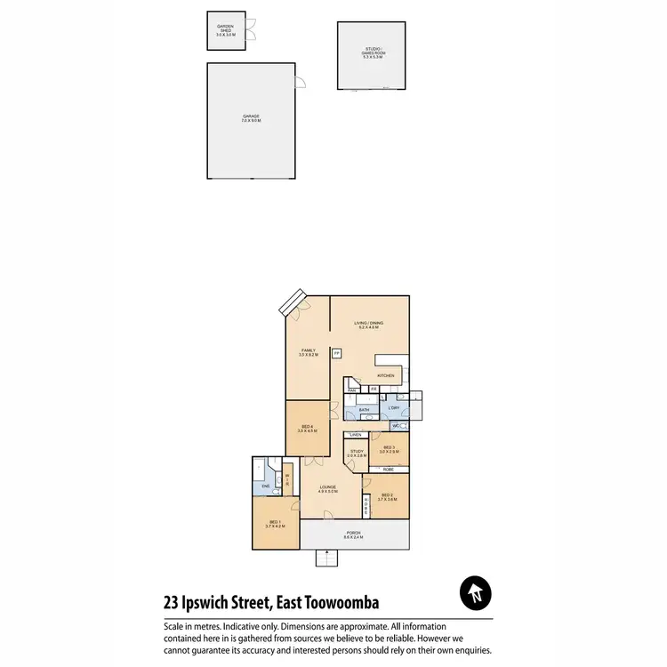 Floorplan of Homely house listing, 23 Ipswich Street, East Toowoomba QLD 4350