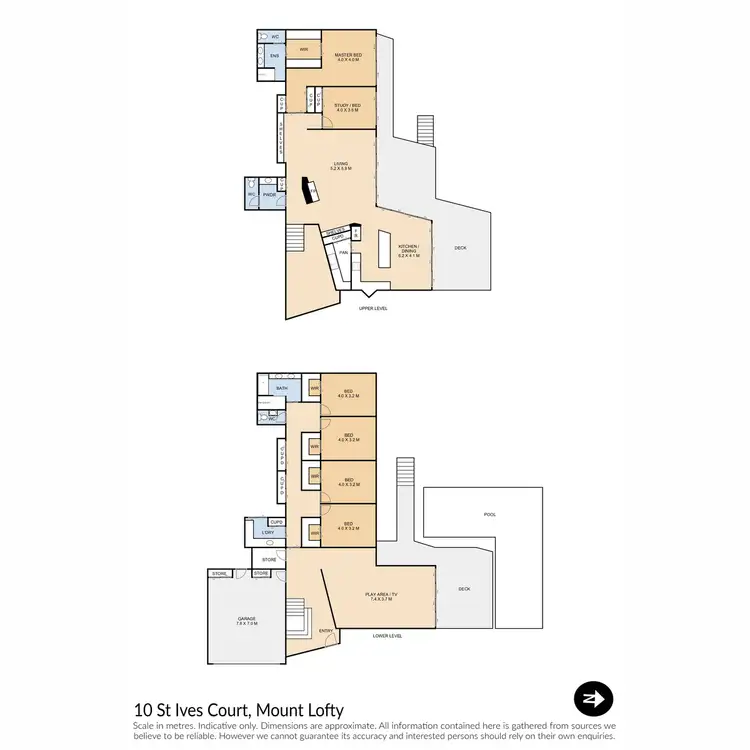 Floorplan of Homely house listing, 10 St Ives Court, Mount Lofty QLD 4350