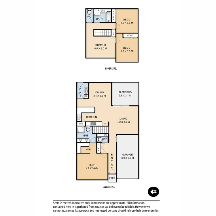 Floorplan of Homely townhouse listing, 1/92A Mary Street, East Toowoomba QLD 4350