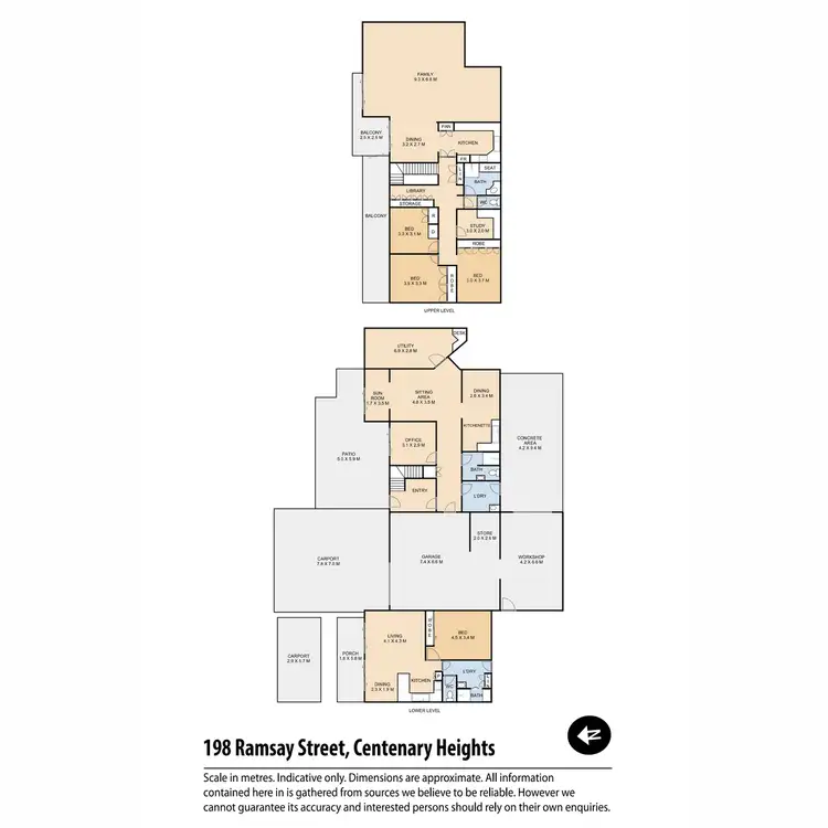 Floorplan of Homely house listing, 198 Ramsay Street, Centenary Heights QLD 4350