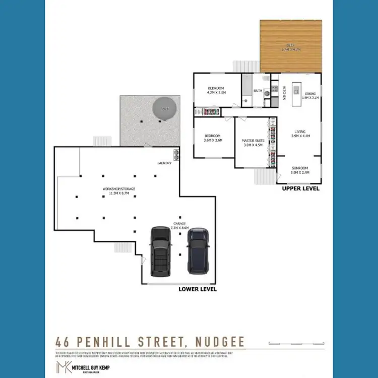 Floorplan of Homely house listing, 46 Penhill Street, Nudgee QLD 4014