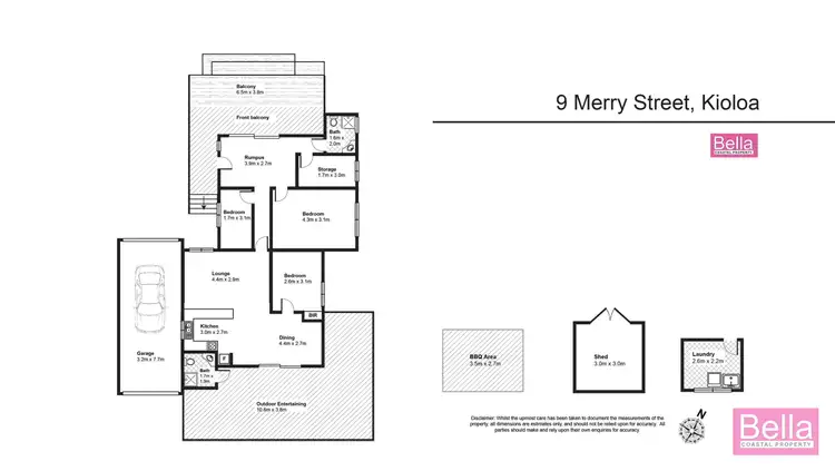 Floorplan of Homely house listing, 9 Merry Street, Kioloa NSW 2539