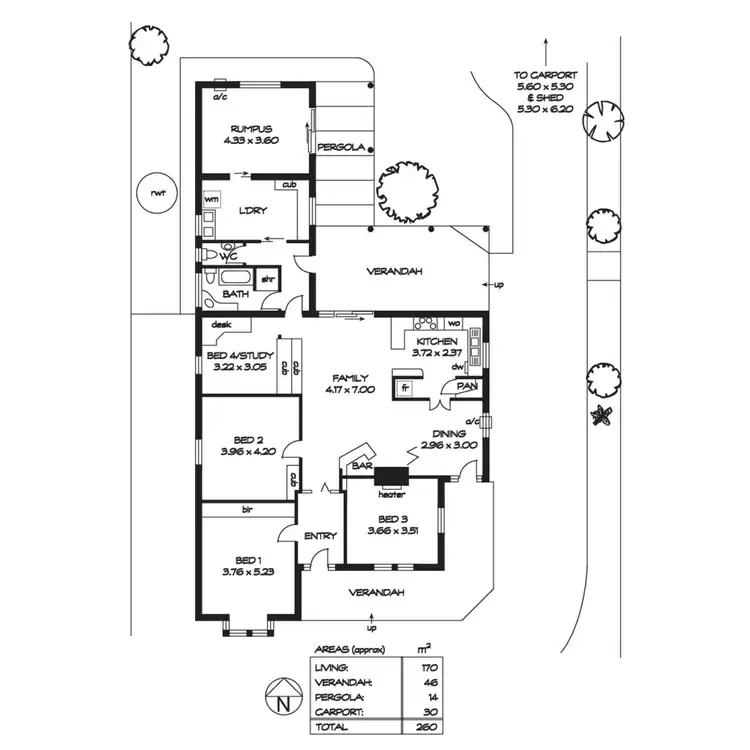 Floorplan of Homely house listing, 29 Waverley Street, Largs Bay SA 5016