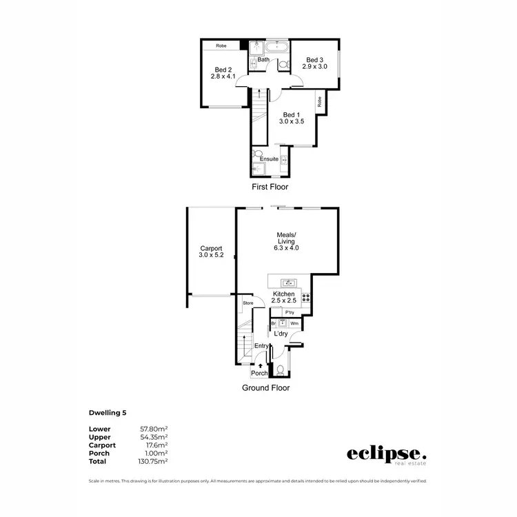 Floorplan of Homely house listing, 2/27 Britten Crescent, Modbury SA 5092