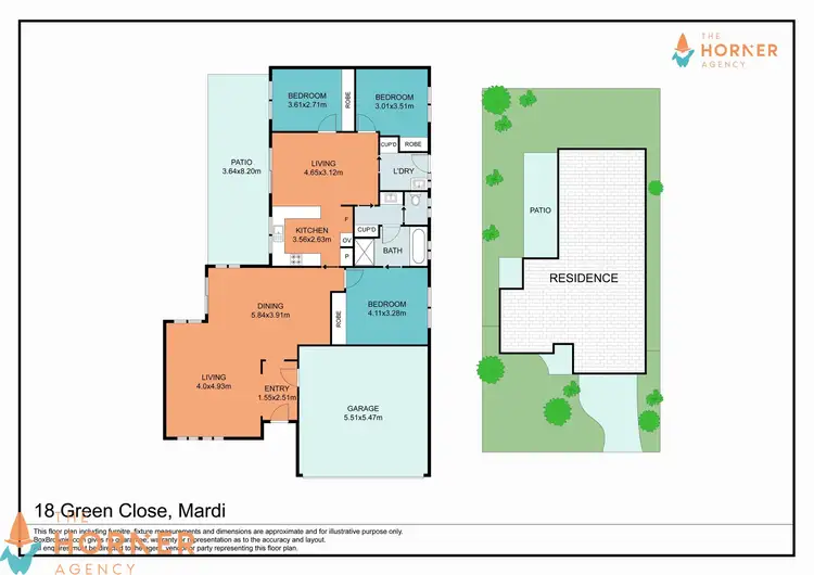Floorplan of Homely house listing, 18 Green Close, Mardi NSW 2259