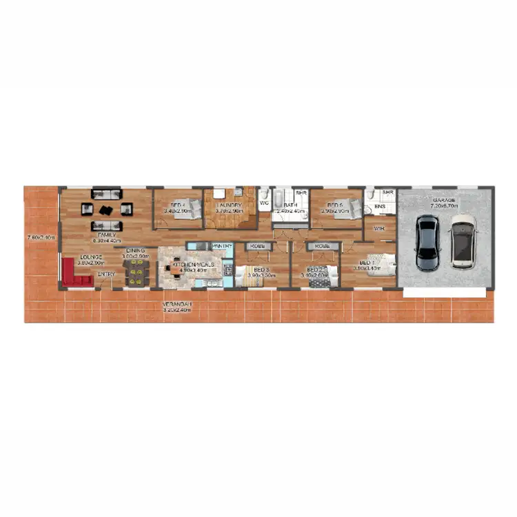 Floorplan of Homely house listing, 137 Stones Road, Sunnybank Hills QLD 4109