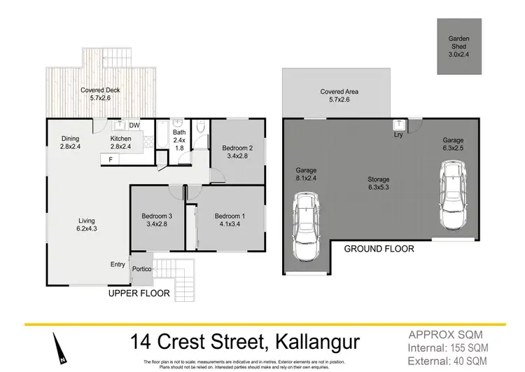 Floorplan of Homely house listing, 14 Crest Street, Kallangur QLD 4503