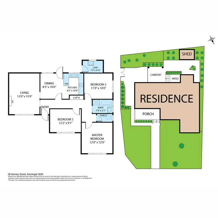Floorplan of Homely house listing, 38 Stanley Street, Kooringal NSW 2650