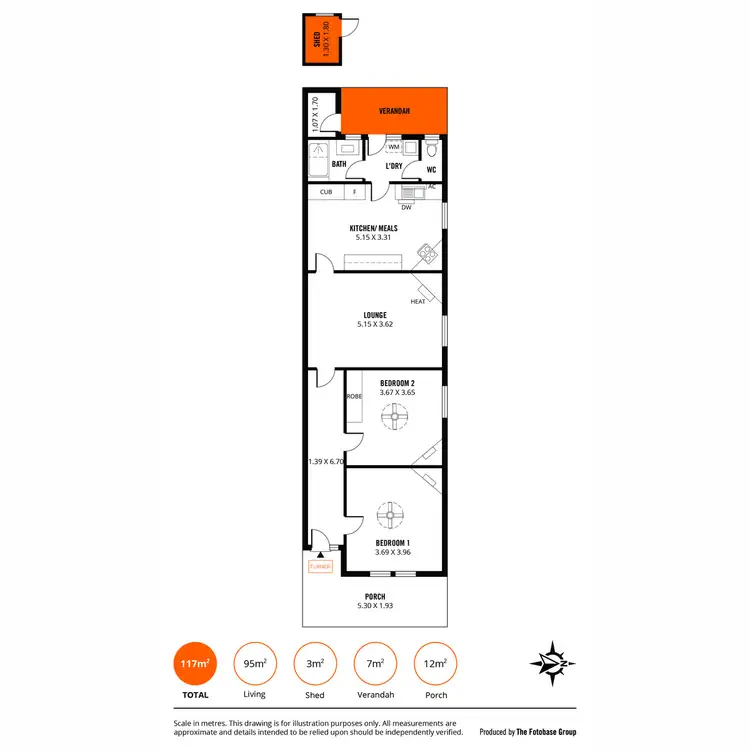 Floorplan of Homely house listing, 2 Rhyl Avenue, Wayville SA 5034