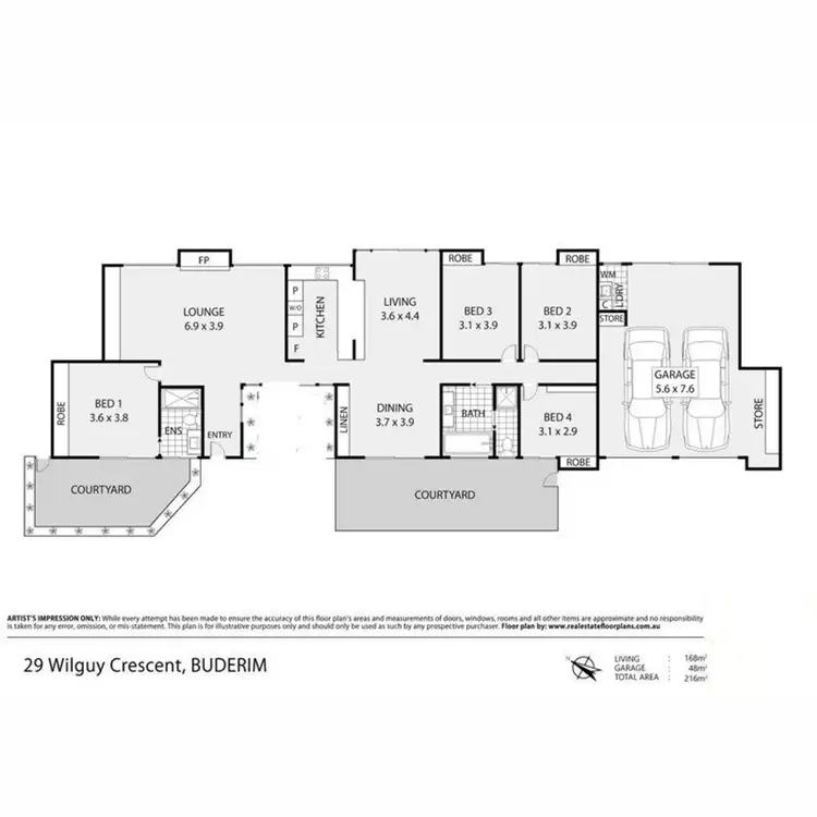Floorplan of Homely house listing, 29 Wilguy Crescent, Buderim QLD 4556