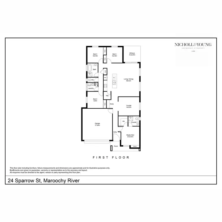 Floorplan of Homely house listing, 24 Sparrow Street, Maroochy River QLD 4561