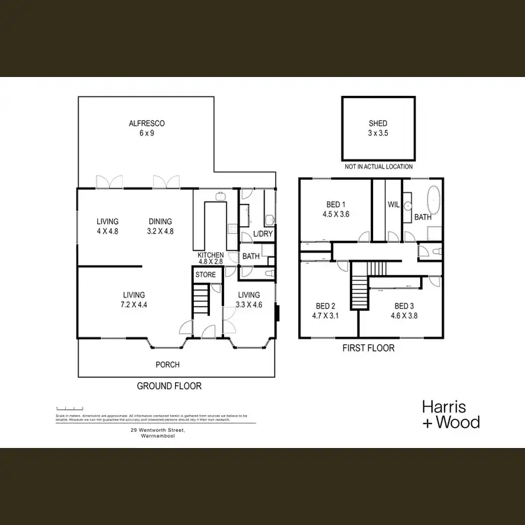 Floorplan of Homely house listing, 29 Wentworth Street, Warrnambool VIC 3280