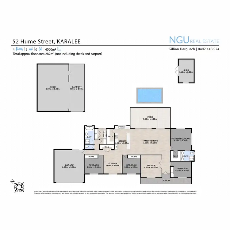 Floorplan of Homely house listing, 52 Hume Street, Karalee QLD 4306