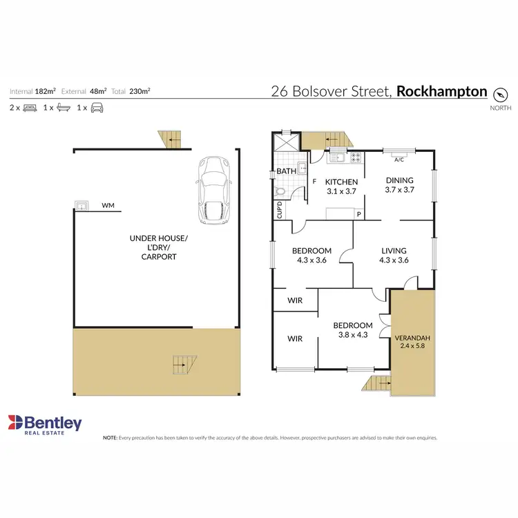 Floorplan of Homely house listing, 26 Bolsover Street, Rockhampton City QLD 4700