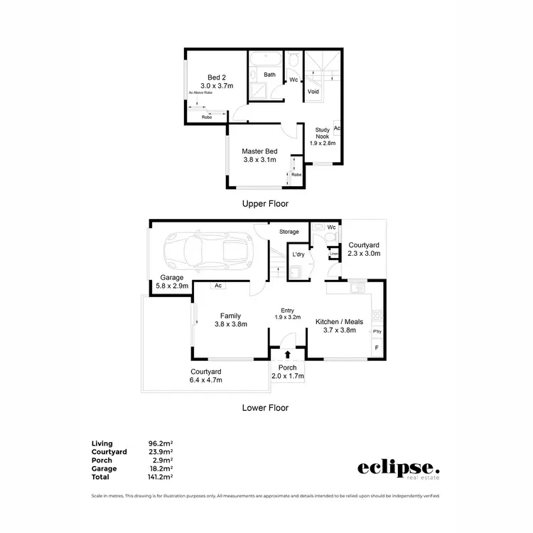 Floorplan of Homely house listing, 10 McAdam Street, Munno Para SA 5115