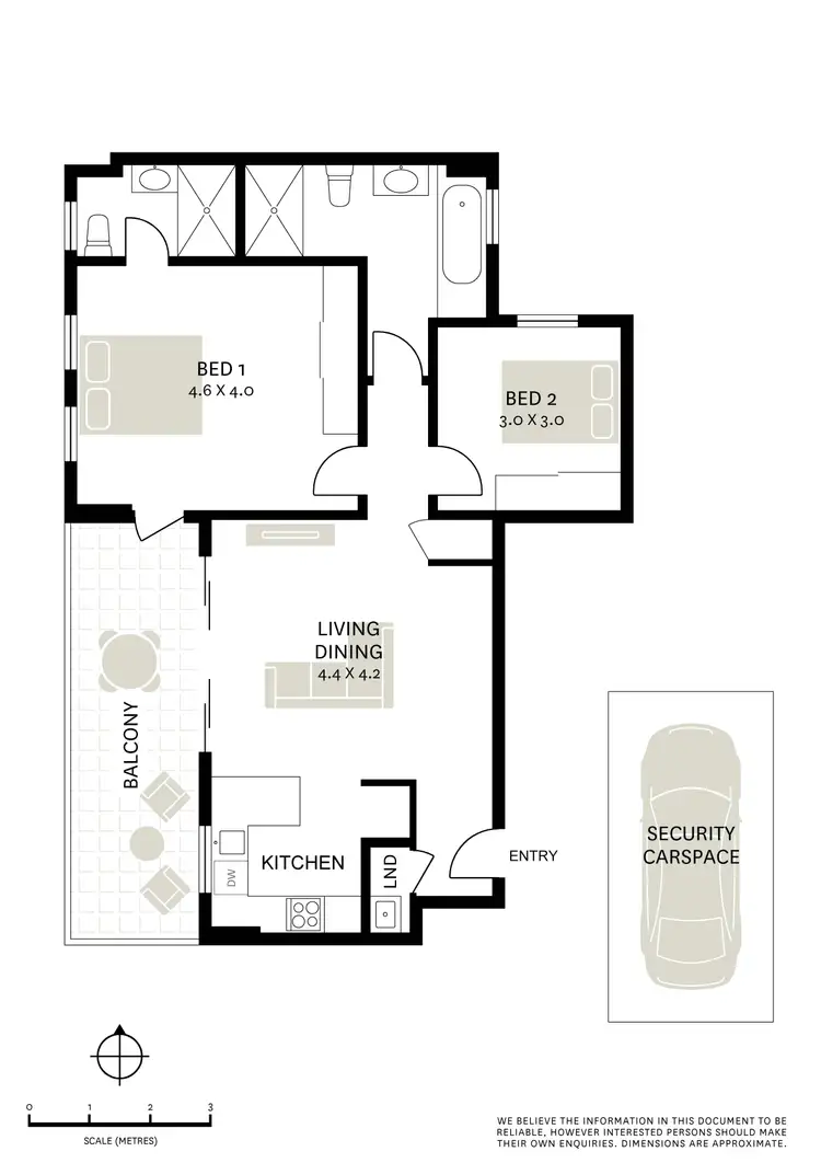 Floorplan of Homely apartment listing, 15/507-515 Elizabeth Street, Surry Hills NSW 2010