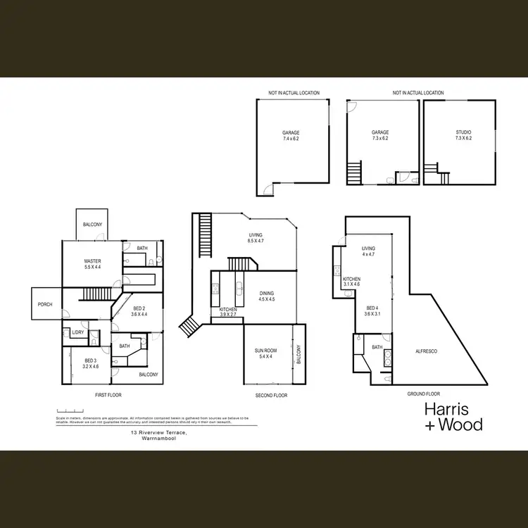 Floorplan of Homely house listing, 13 Riverview Terrace, Warrnambool VIC 3280