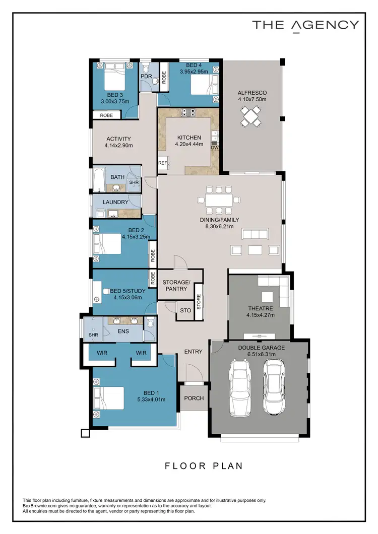 Floorplan of Homely house listing, 10 Daisy Rise, Cowaramup WA 6284