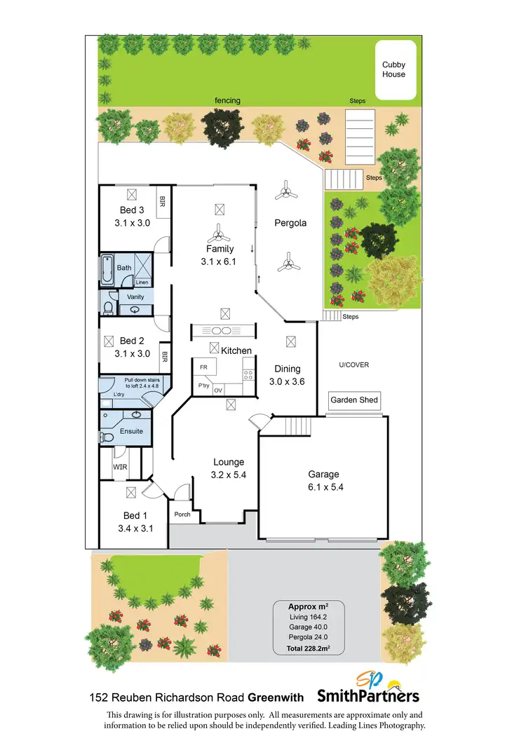 Floorplan of Homely house listing, 152 Reuben Richardson Road, Greenwith SA 5125