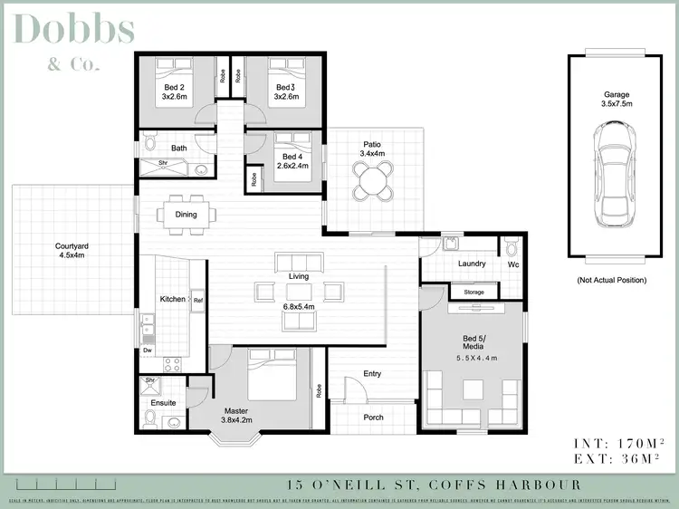 Floorplan of Homely house listing, 15 O'Neill Street, Coffs Harbour NSW 2450