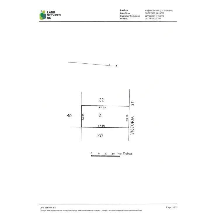 Floorplan of Homely house listing, 32 Victoria Road, Clare SA 5453