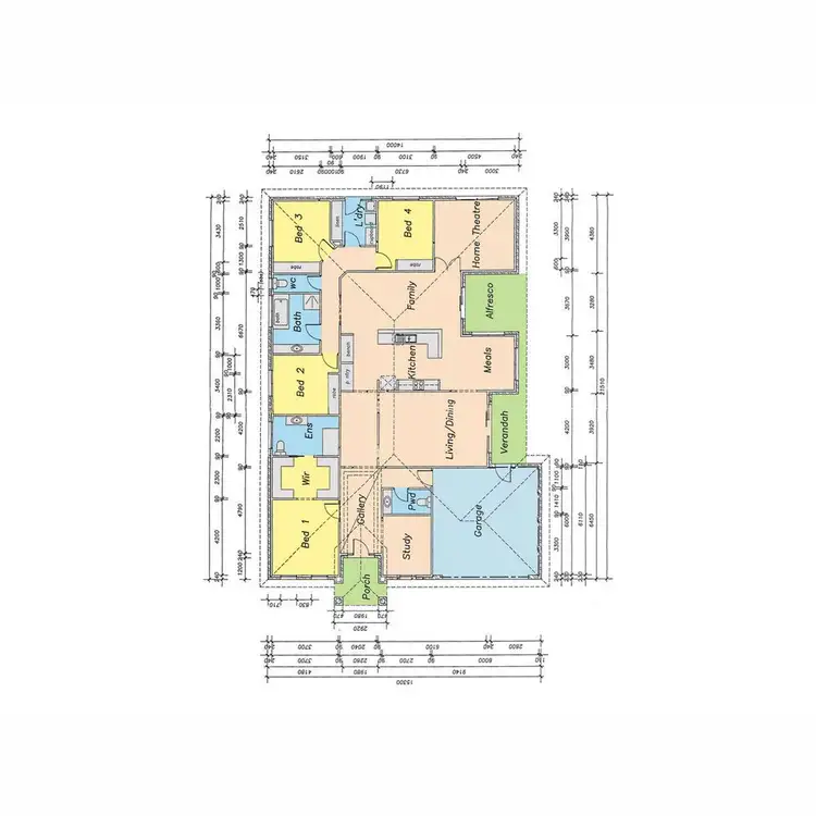 Floorplan of Homely house listing, 9 Dryden Place, Sale VIC 3850
