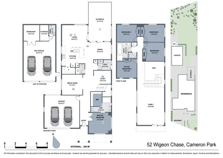 Floorplan of Homely house listing, 52 Wigeon Chase, Cameron Park NSW 2285