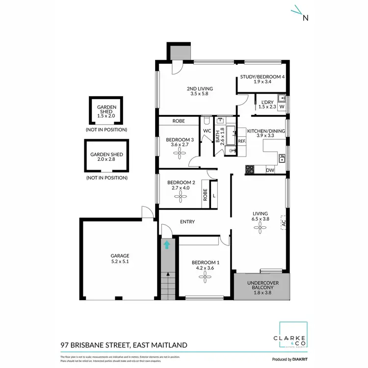 Floorplan of Homely house listing, 97 Brisbane Street, East Maitland NSW 2323
