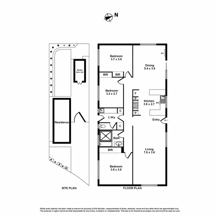 Floorplan of Homely house listing, 60 Shane Avenue, Seabrook VIC 3028