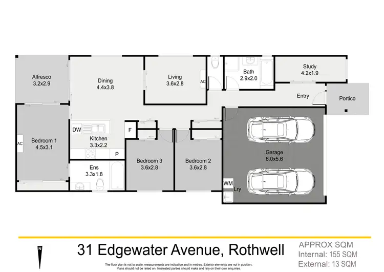 Floorplan of Homely house listing, 31 Edgewater Avenue, Rothwell QLD 4022