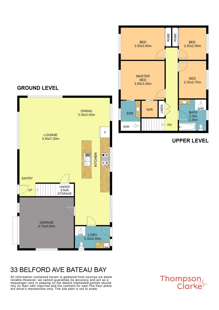 Floorplan of Homely house listing, 33 Belford Avenue, Bateau Bay NSW 2261