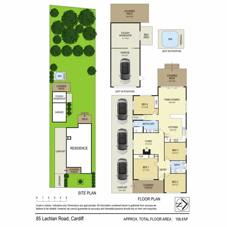 Floorplan of Homely house listing, 85 Lachlan Road, Cardiff NSW 2285