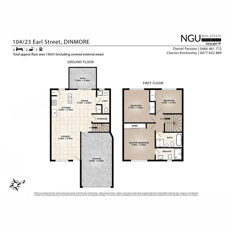 Floorplan of Homely townhouse listing, 104/23 Earl Street, Dinmore QLD 4303