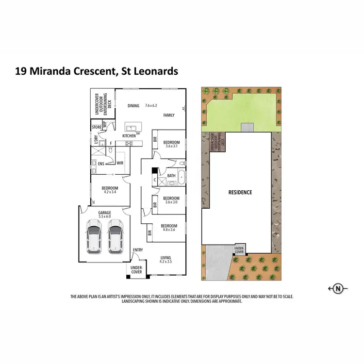 Floorplan of Homely house listing, 19 Miranda Crescent, St Leonards VIC 3223
