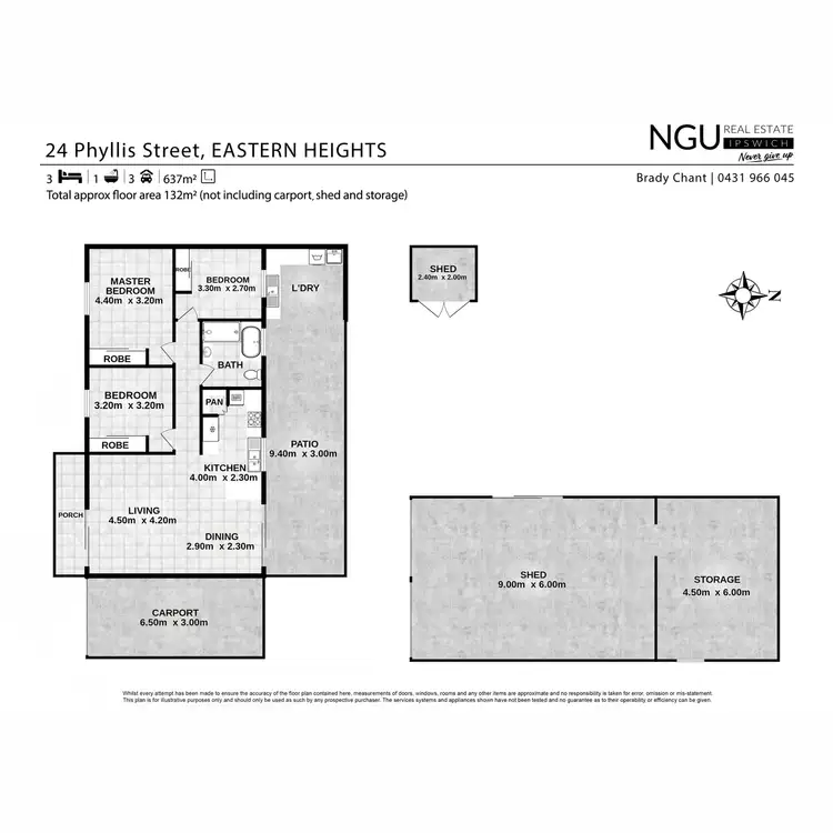 Floorplan of Homely house listing, 24 Phyllis Street, Eastern Heights QLD 4305