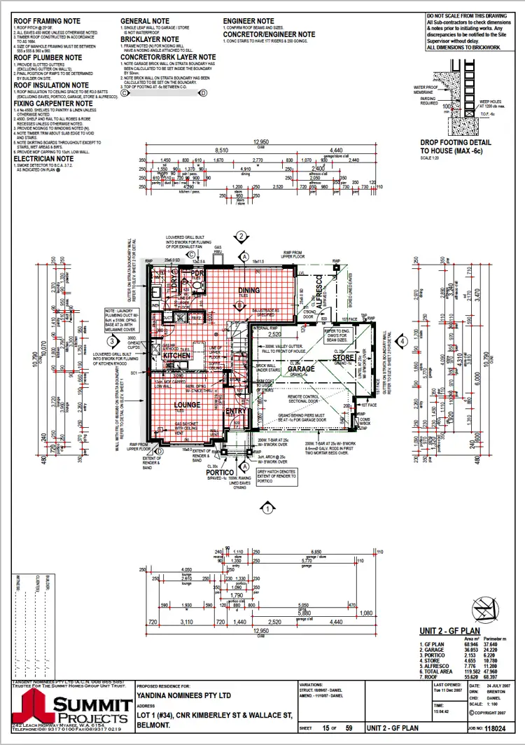 Floorplan of Homely townhouse listing, 2/34 Kimberley Street, Belmont WA 6104