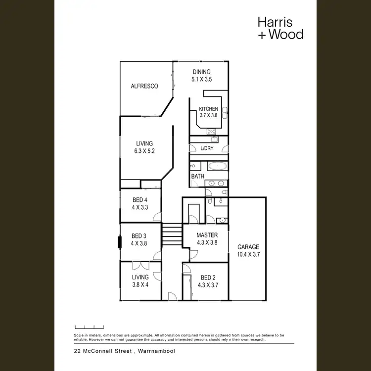 Floorplan of Homely house listing, 22 McConnell Street, Warrnambool VIC 3280