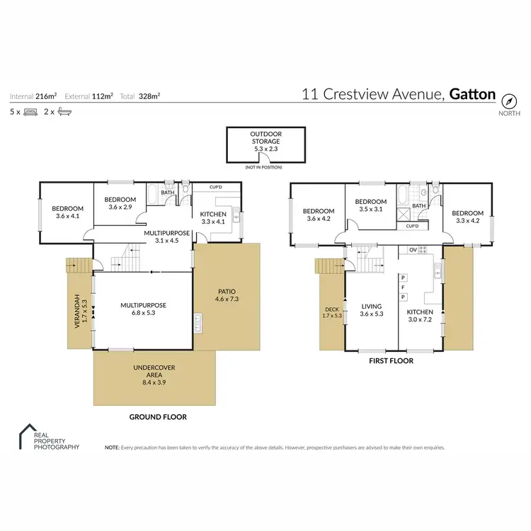Floorplan of Homely house listing, 11 Crestview Avenue, Gatton QLD 4343