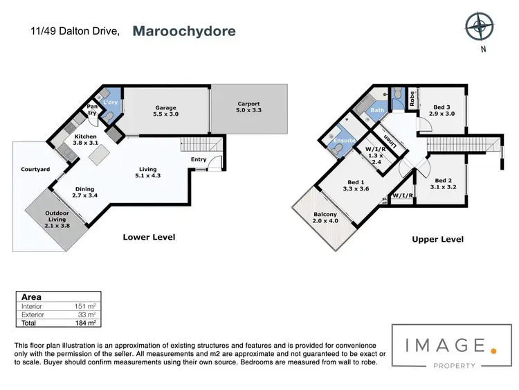 Floorplan of Homely townhouse listing, 11/49 Dalton Drive, Maroochydore QLD 4558