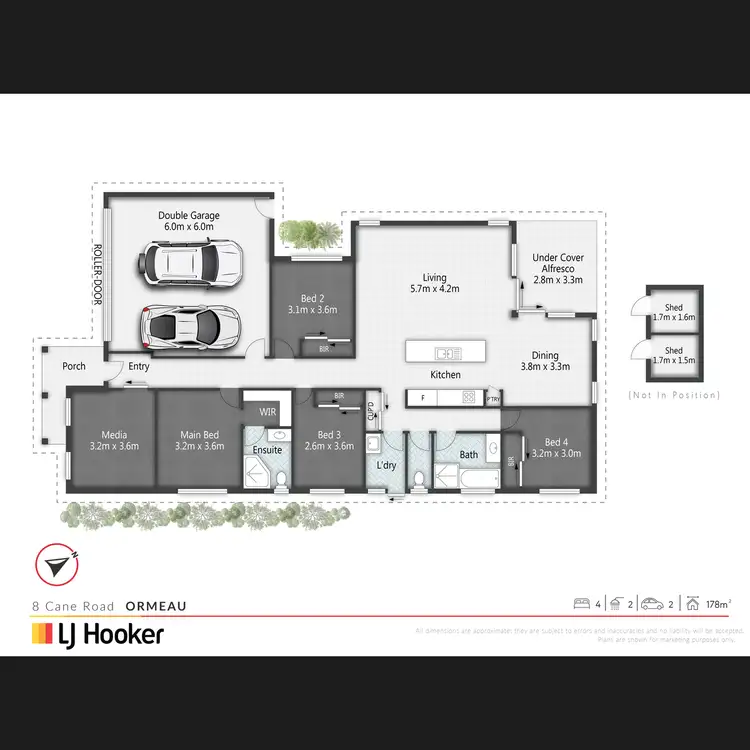 Floorplan of Homely house listing, 8 Cane Road, Ormeau QLD 4208