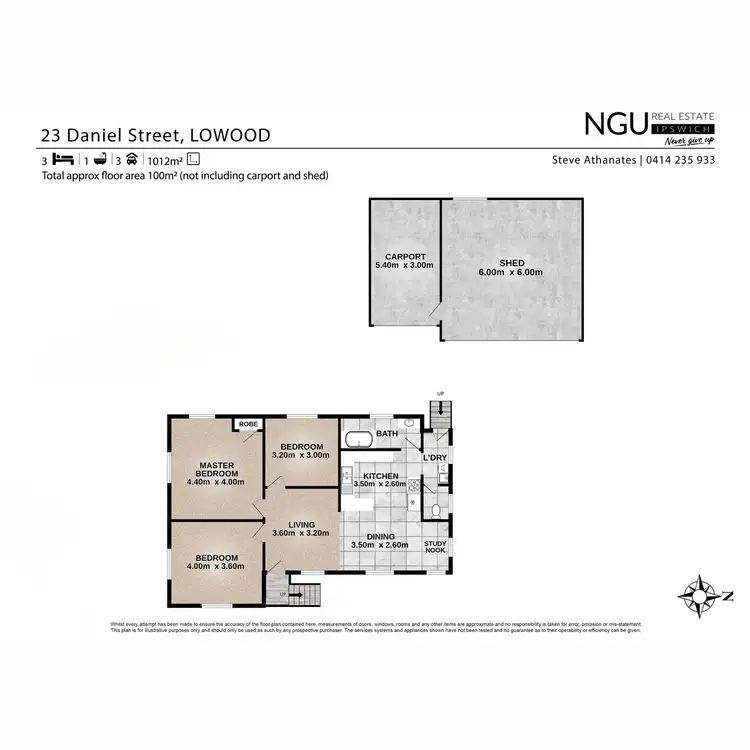 Floorplan of Homely house listing, 23 Daniel Street, Lowood QLD 4311