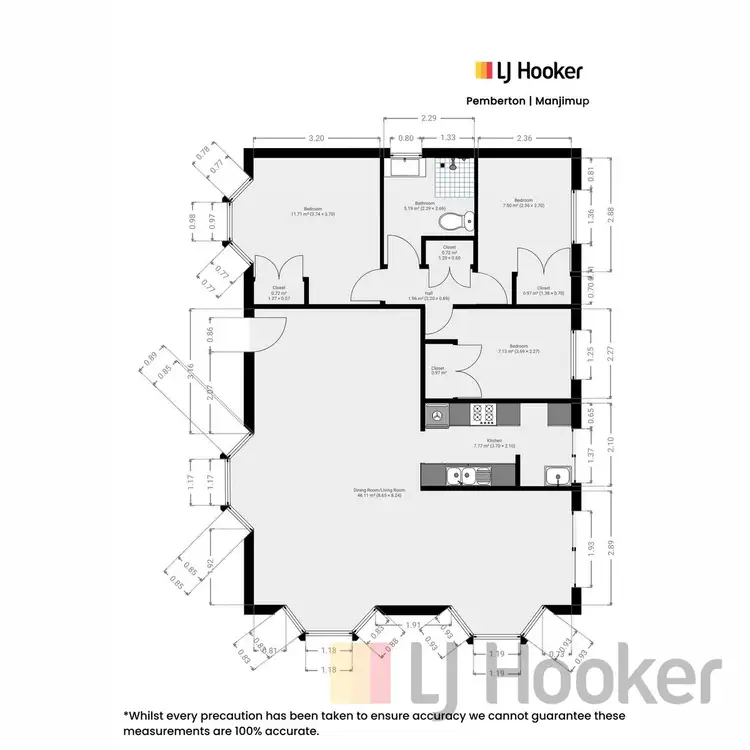 Floorplan of Homely house listing, 3 Wattlebird Grove, Pemberton WA 6260