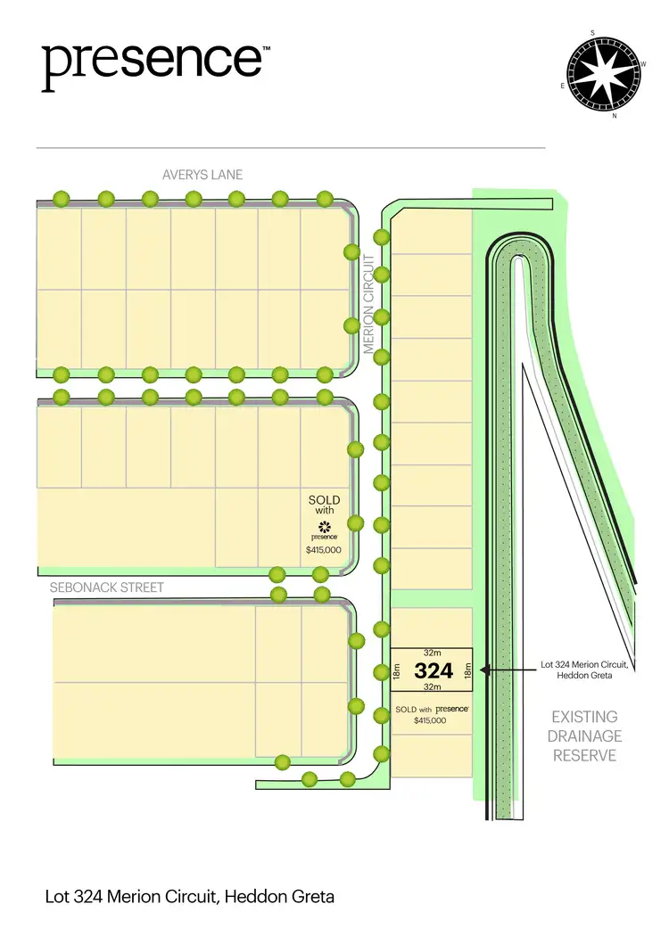 Floorplan of Homely land listing, 21 Merion Circuit, Heddon Greta NSW 2321